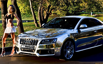 Transport, Auto, People, Girls, Audi HD wallpaper