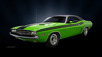 1970 Dodge Challenger RT - Muscle Car | 1920_04 HD wallpaper