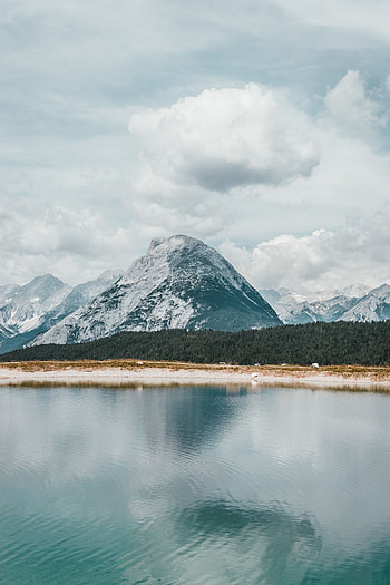 Landscape, Nature, Mountains, Lake, Shore, Bank, Forest HD phone wallpaper