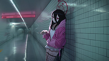 Love X Dead, artist, artwork, art, digital-art, anime-girl, artstation HD wallpaper