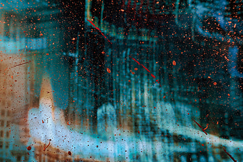 Abstract, Spray, Surface, Stains, Spots, Mirror, Mirrored HD wallpaper