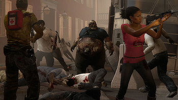 Left 4 Dead 2, Post-apocalyptic world, Thrilling battles, Heart-pounding action HD wallpaper