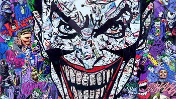 Joker Hahaha, joker, superheroes, artist, artwork, digital-art HD wallpaper