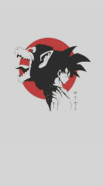 Dragon Ball Z Minimalist, Dragon Ball Logo HD phone wallpaper
