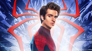 Andrew Garfield, Spider-Man poster, High-definition background, Superhero charm HD wallpaper