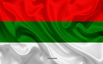 Flag of Ipiales, , silk texture, Ipiales, Colombian city, Ipiales flag, Colombia HD wallpaper