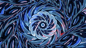 Abstract, Fractal, Intricate, Confused, Swirling, Involute, Digital HD wallpaper