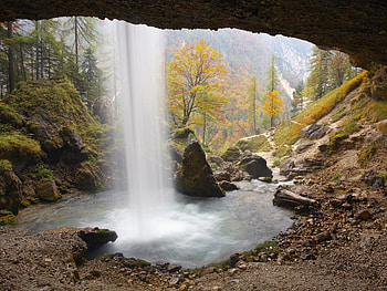 Landscape, Water, Stones, Waterfalls HD wallpaper