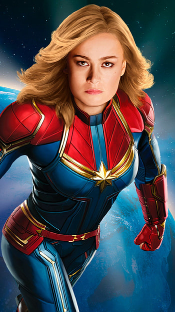 Marvel Girls Comics, Captain Marvel, New poster, Superhero team HD phone wallpaper