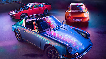 Porsche Motel, porsche, cars, behance HD wallpaper
