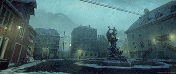 Silent Hill: Ascension - Mysterious Town Square, video game, Silent Hill: Ascension HD wallpaper