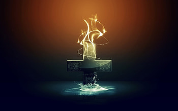 Background, Art, Crosses HD wallpaper