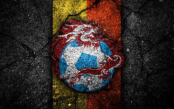 Bhutan, Sports, Bhutan National Football Team, Emblem, Logo, Soccer HD wallpaper