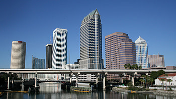 Tampa skyline, Wikimedia Commons, Open-source , resources HD wallpaper