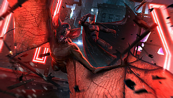 Batman Vs Man Bat, batman, superheroes, artist, artwork, digital-art, artstation HD wallpaper