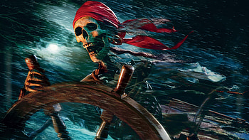Pirate Cartoons, cartoons, pirate HD wallpaper
