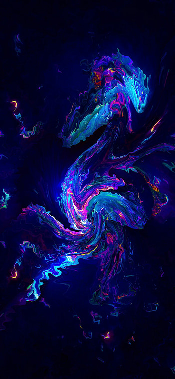 Neon blue, , backgrounds, Cool design HD phone wallpaper