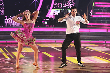 Willow Shields and Mark Ballas, Cha Cha Dance HD wallpaper