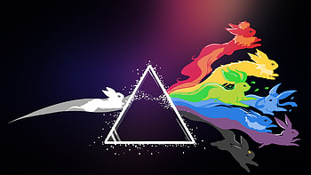pink floyd, pokemon, bright HD wallpaper