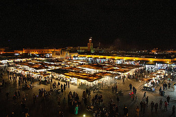 Morocco people night, Marrakesh cities, , and mobile beauty HD wallpaper