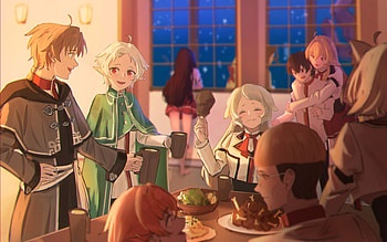 Mushoku Tensei Anime – Heartwarming Tavern Moment, Anime, Mushoku Tensei: Jobless Reincarnation HD wallpaper