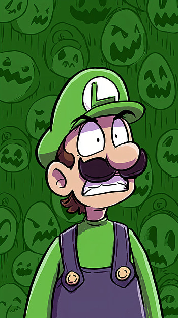 Luigi's Spooky Adventure: A Fun , cartoon, video game, ghost HD phone wallpaper