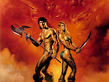 death stalker II 1986, fiction, fantasy, art, drawing HD wallpaper
