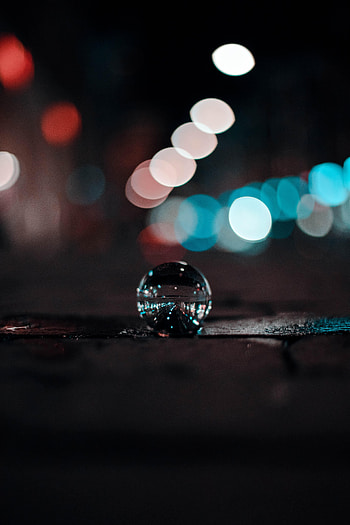 Reflection, Macro, Glare, Close-Up, Glass, Ball, Boquet, Bokeh HD phone wallpaper