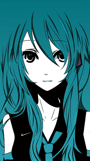 Hatsune Miku, Anime, Vocaloid HD phone wallpaper