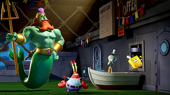 video game, SpongeBob SquarePants: Titans of the Tide HD wallpaper