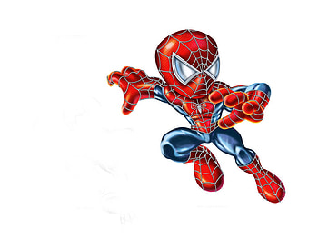 Spidey, spider man, fantasy, art, comic HD wallpaper