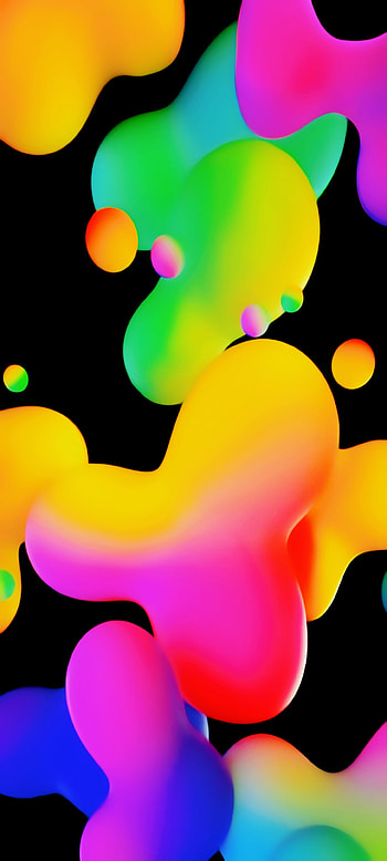 Colorful 3d gew HD phone wallpaper