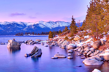 Nevada winter , Snow-covered landscapes, Winter wonderland, Cold season HD wallpaper