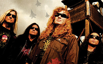 Shawn Drover Megadeth David Ellefson Dave Mustaine Chris Broderick Background HD wallpaper