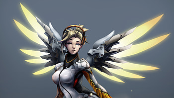 Mercy Overwatch Digital Art , mercy-overwatch, overwatch, games, artwork, digital-art, deviantart HD wallpaper