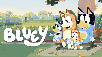 Bluey Key Art, Bluey HD wallpaper