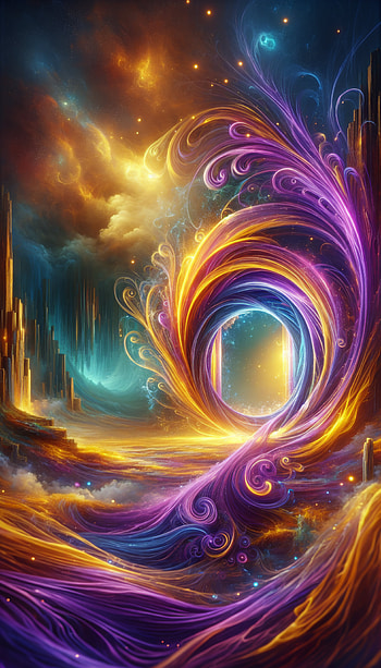 Mystic Fantasy Portal HD phone wallpaper