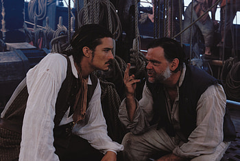 Joshamee Gibbs, Kevin McNally, Orlando Bloom, Will Turner HD wallpaper