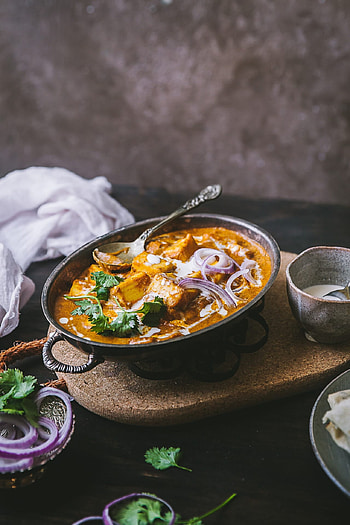 Paneer butter masala, Restaurant style, Playful cooking, Masala HD phone wallpaper