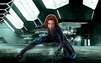 Black Widow, black, widow, movies, super-heroes, character HD wallpaper
