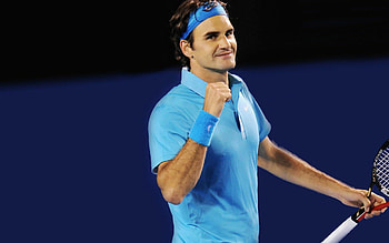 Australian Open 2010, Roger Federer HD wallpaper