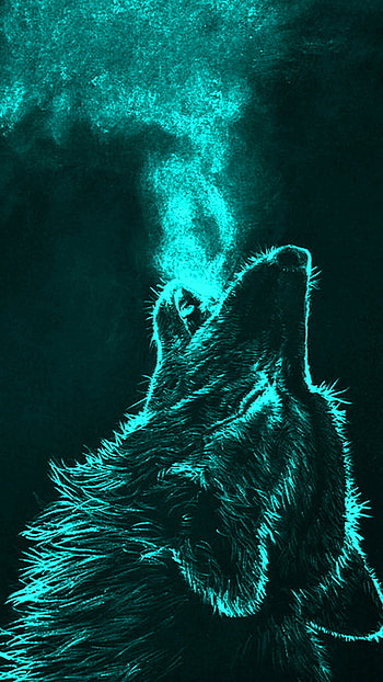 Cool wolf , Android-friendly design, Stylish aesthetics, Trendsetting look HD phone wallpaper
