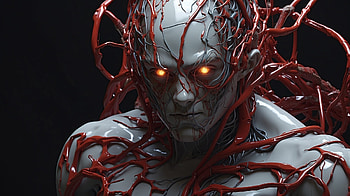 Nightmarish creature lurks around, Nightmare, creature, dark, scary, devil HD wallpaper