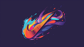 Nike Swoosh Artistic, Nike HD wallpaper