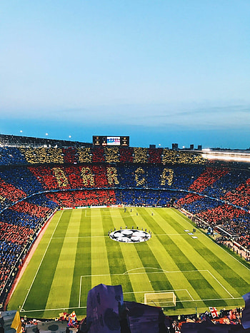 FC Barcelona, Stadium , Camp Nou, Iconic venue HD phone wallpaper