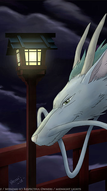 Haku dragon, a nime HD phone wallpaper