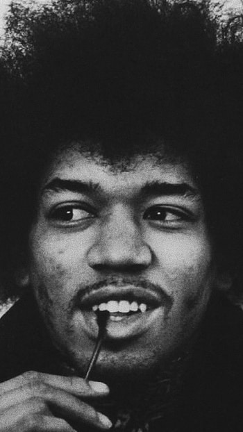 Jimi Hendrix, Nara performance, Music legend, Iconic musician HD phone wallpaper