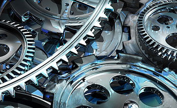 3D, Art, Mechanism, Cogwheels, Gear HD wallpaper