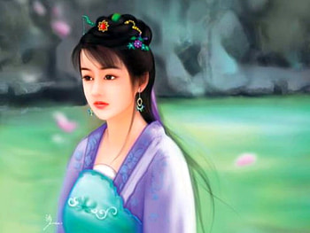 Beautiful Girl, , chinese, beautiful, girl, paintings HD wallpaper