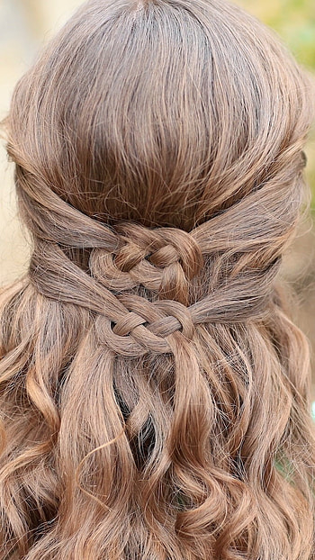 Hair Style, Celtic Braids, women hair HD phone wallpaper